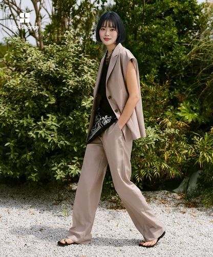 エアリービエラタックパンツ|allureville OFFICIAL SITE / ONLINE SHOP