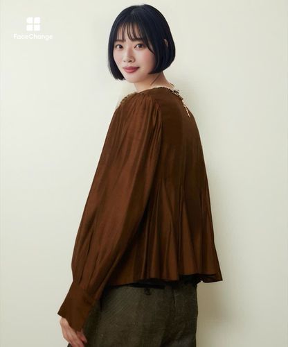 ヘムマチフレアブラウス|allureville OFFICIAL SITE / ONLINE SHOP