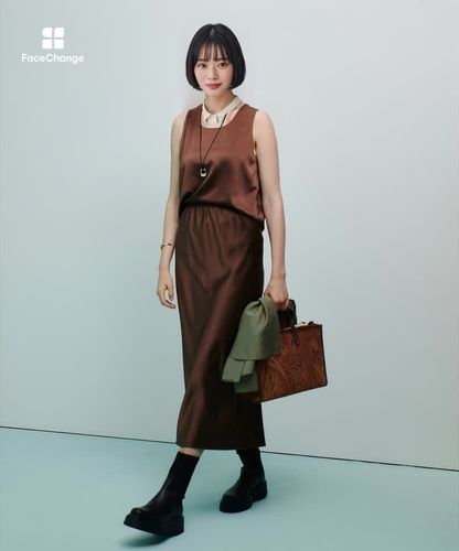 サテンタンクブラウス|allureville OFFICIAL SITE / ONLINE SHOP