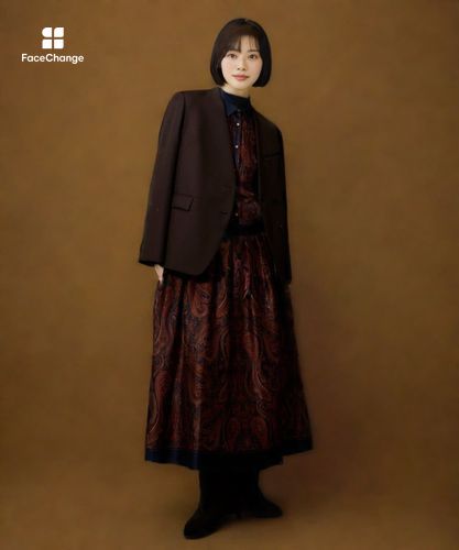 OFFICINAペイズリープリントワンピース|allureville OFFICIAL SITE