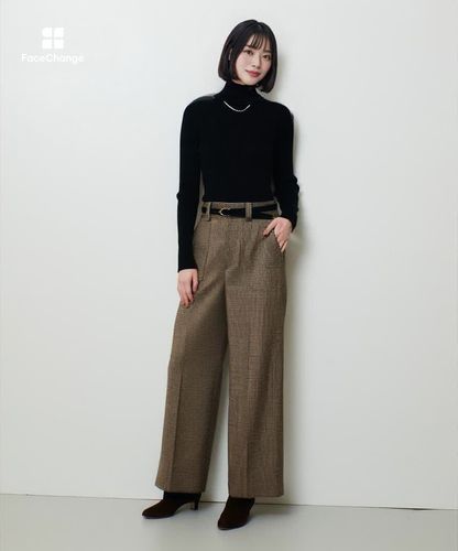 2WAYネックリブタートル|allureville OFFICIAL SITE / ONLINE SHOP