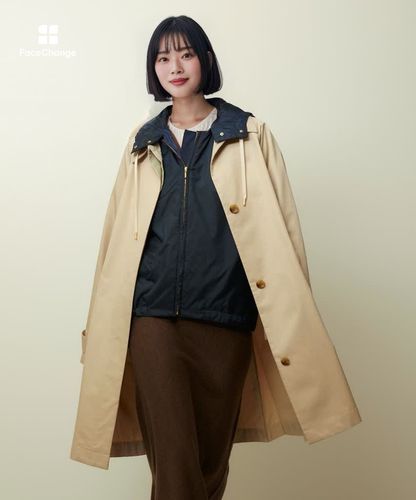 フードライナーステンコート|allureville OFFICIAL SITE / ONLINE SHOP