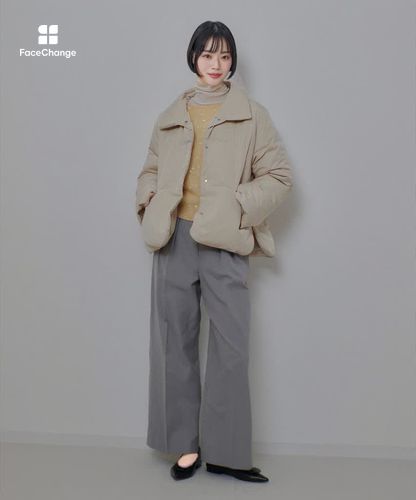 ファーカラーショートダウンコート|allureville OFFICIAL SITE