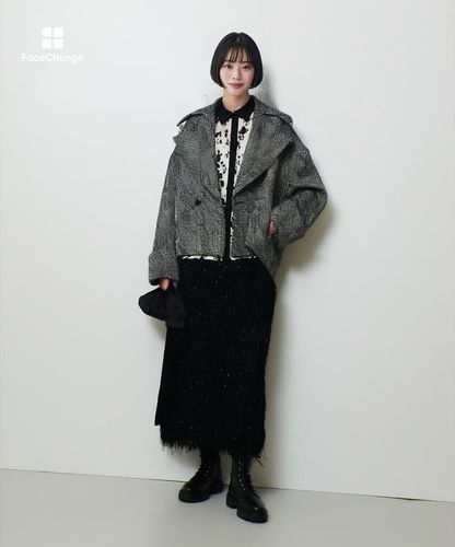 BONOTTOスパンコールショートコート|allureville OFFICIAL SITE