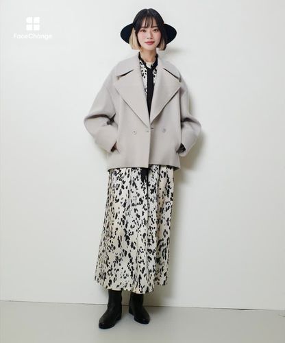 メルトンコクーンミドルコート|allureville OFFICIAL SITE / ONLINE