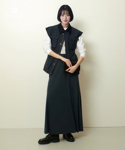 コットンダブルクロスサファリジレ|allureville OFFICIAL SITE