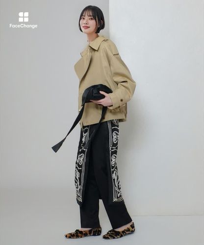 T/Cトレンチブルゾン|allureville OFFICIAL SITE / ONLINE SHOP