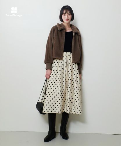 フェイクミンクファーブルゾン|allureville OFFICIAL SITE / ONLINE