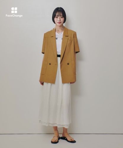 ハーフスリーブジャケット|allureville OFFICIAL SITE / ONLINE SHOP