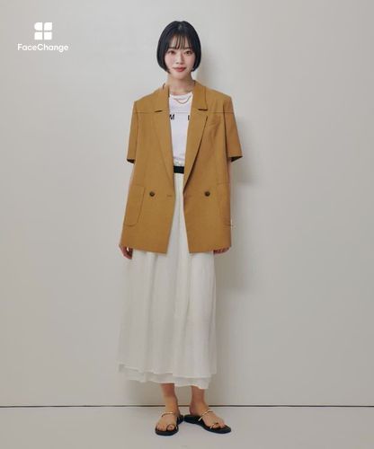 ハーフスリーブジャケット|allureville OFFICIAL SITE / ONLINE SHOP