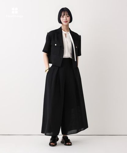 カラミショートジャケット|allureville OFFICIAL SITE / ONLINE SHOP カラミショートジャケット|allureville OFFICIAL SITE / ONLINE SHOP