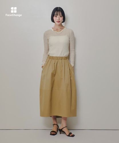 チノバルーンギャザースカート|allureville OFFICIAL SITE / ONLINE