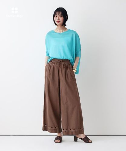 ウェーブレースイージーパンツ|allureville OFFICIAL SITE / ONLINE