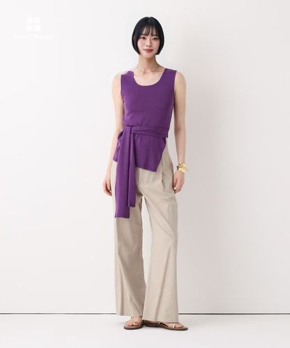 シェルタリングタックワイドパンツ|allureville OFFICIAL SITE