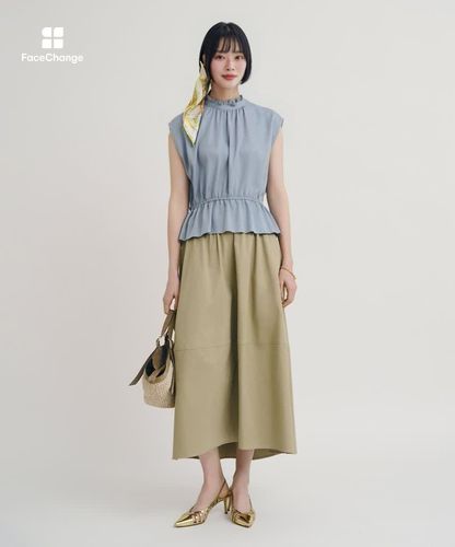 ペプラムヘムフレンチブラウス|allureville OFFICIAL SITE / ONLINE