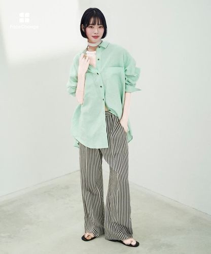 ATELIER Line】リネンビッグポケットシャツ|allureville OFFICIAL SITE