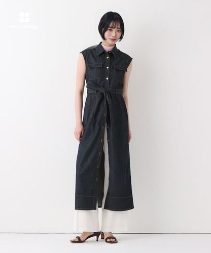 シャンブレーデニムライクワンピース|allureville OFFICIAL SITE