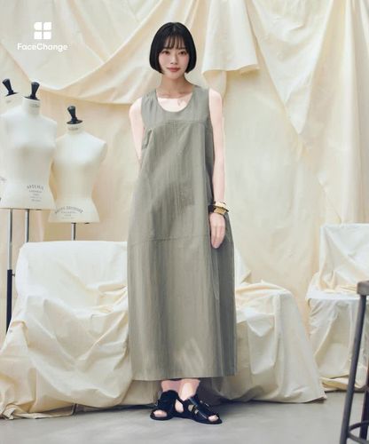 ATELIER Line】ノースリーブコクーンワンピース|allureville OFFICIAL