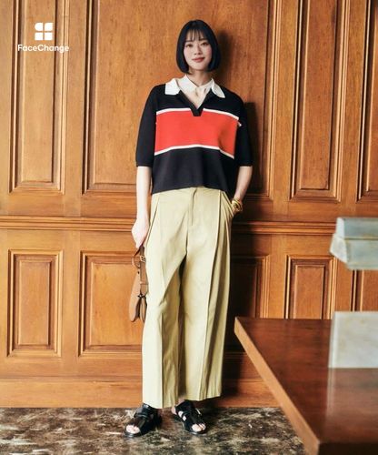 ボーダーポロ プルオーバー|allureville OFFICIAL SITE / ONLINE SHOP