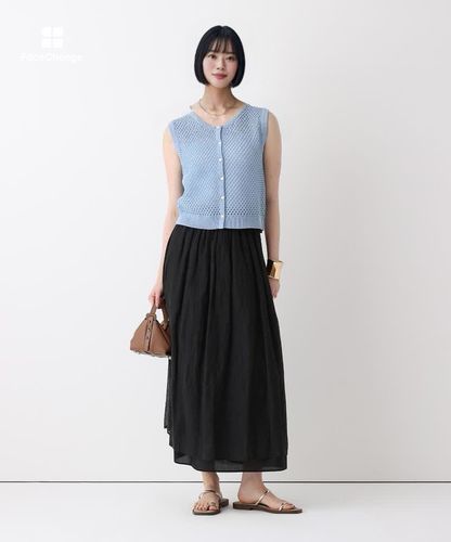 透かし編みジレプルオーバー|allureville OFFICIAL SITE / ONLINE SHOP