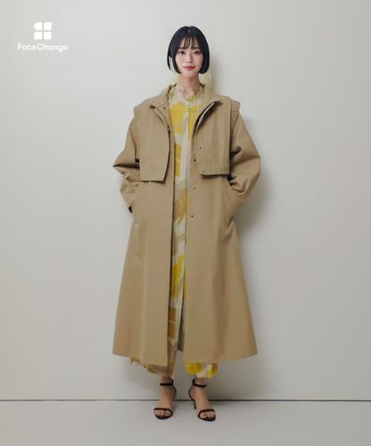 4WAYスタンドロングコート|allureville OFFICIAL SITE / ONLINE SHOP