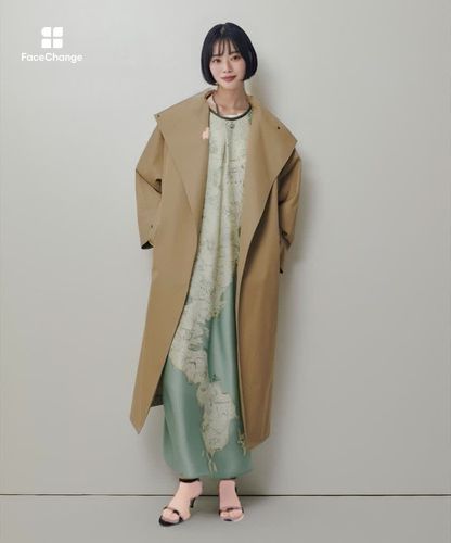 スタンドカラーコクーンコート|allureville OFFICIAL SITE / ONLINE