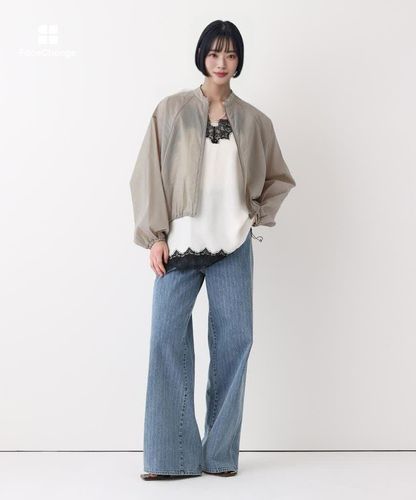 トランスペアレントコクーンブルゾン|allureville OFFICIAL SITE