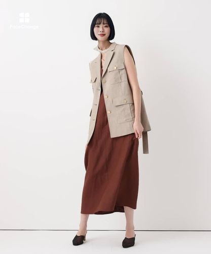 リネンブレンドサファリジレ|allureville OFFICIAL SITE / ONLINE SHOP