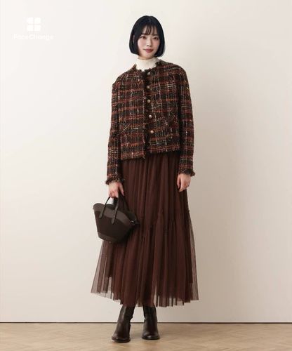 ミックスツィードジャケット|allureville OFFICIAL SITE / ONLINE SHOP