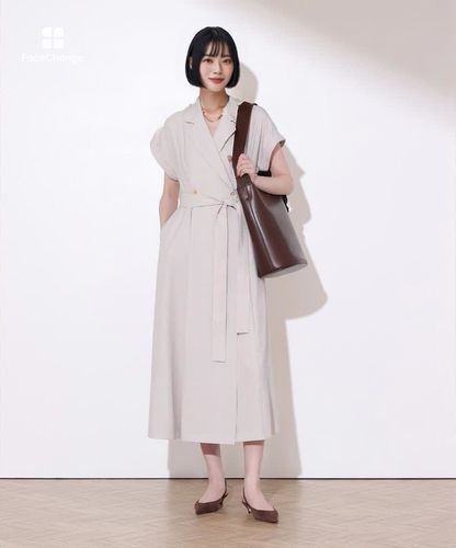 ◇フレンチスリーブラップワンピース|allureville OFFICIAL SITE