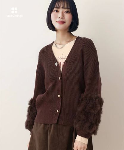 ラビットカフ片畦2WAY プルオーバー|allureville OFFICIAL SITE