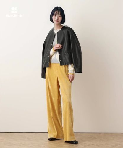 ビッグアーガイルインターシャプルオーバー|allureville OFFICIAL SITE