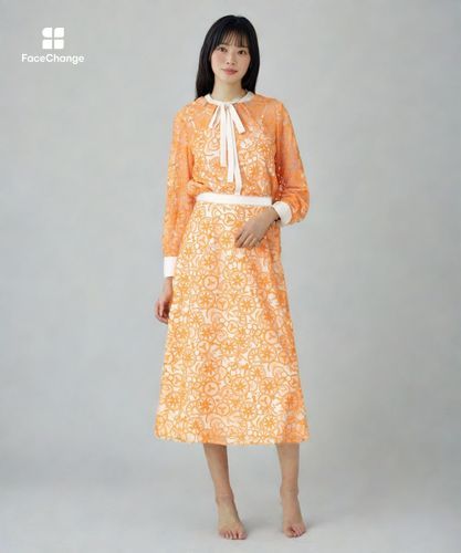 LOULOU WILLOUGHBY】フルーツチュールスカート|allureville OFFICIAL