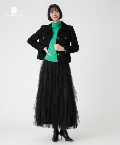 コンパクトタートル長袖プルオーバー|allureville OFFICIAL SITE
