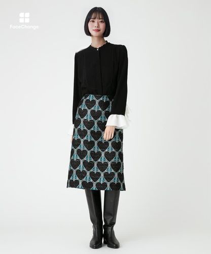 ◇【LOULOU WILLOUGHBY】フリルスタンドブラウス|allureville OFFICIAL