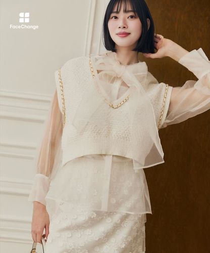 LOULOU WILLOUGHBY】シルキーリボンブラウス|allureville OFFICIAL