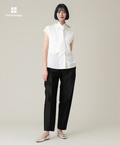 LOULOU WILLOUGHBY】マルチWAYボウタイブラウス|allureville OFFICIAL