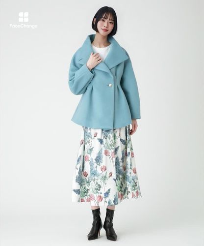 LOULOU WILLOUGHBY】シャルムビーバースタンドコート|allureville