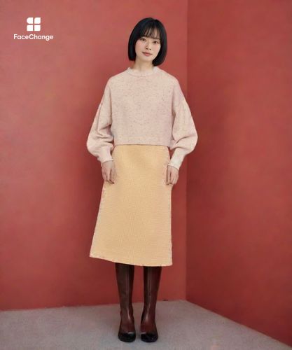 LOULOU WILLOUGHBY】スパークルジャガードスカート|allureville