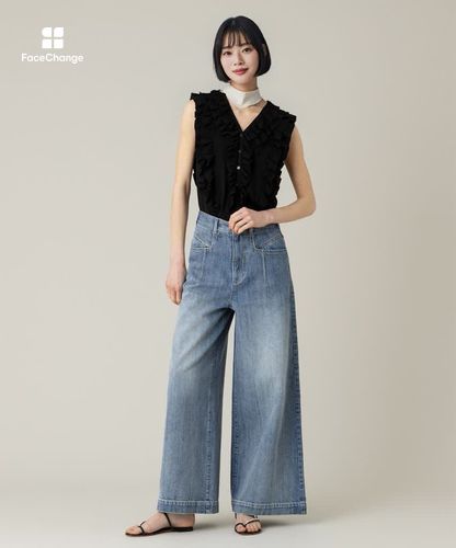 LOULOU WILLOUGHBY】デニムバギーパンツ|allureville OFFICIAL SITE