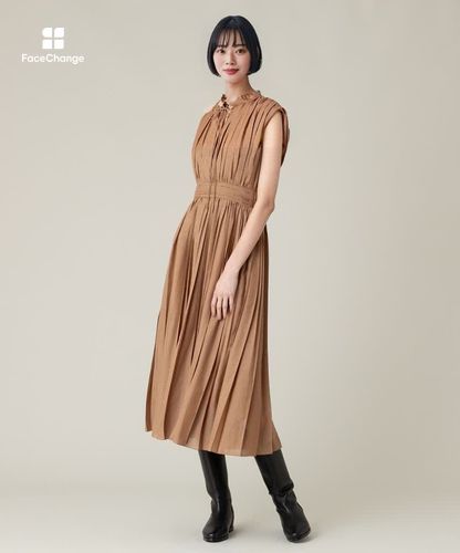 LOULOU WILLOUGHBY】ランダムプリーツワンピース|allureville OFFICIAL