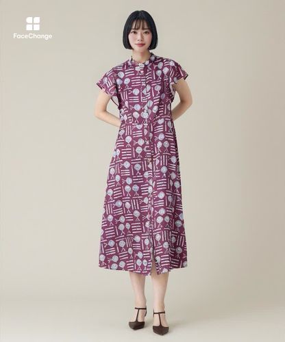 完売品　LOULOU WILLOUGHBY コスメティックプリントワンピース black-hair-bob-with-bangs.jpg