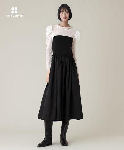 LOULOU WILLOUGHBY】ビスチェニットワンピース|allureville OFFICIAL