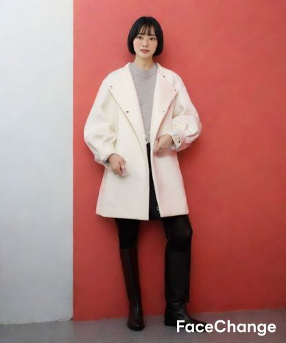 モヘヤシャギーミドルコート LOULOU WILLOUGHBY】モヘヤシャギーミドルコート|allureville OFFICIAL