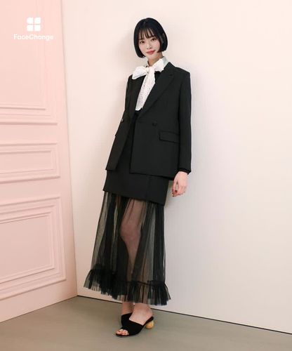 LOULOU WILLOUGHBY】マットオックスダブルジャケット|allureville