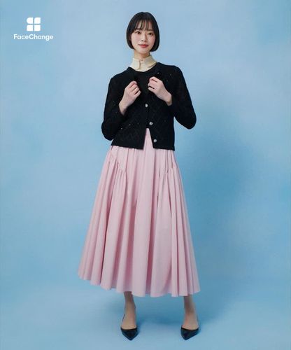 LOULOU WILLOUGHBY】キリカエタックタフタスカート|allureville