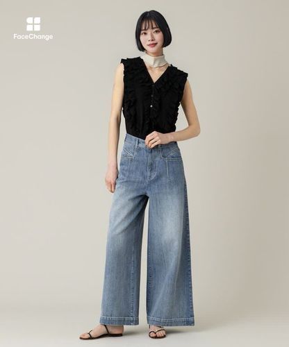 LOULOU WILLOUGHBY】◇デニムバギーパンツ|allureville OFFICIAL SITE