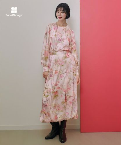 LOULOU WILLOUGHBY】RATTI ソフトフラワープリントブラウス