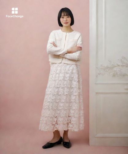 LOULOU WILLOUGHBY】ツィードニットジャケット|allureville OFFICIAL