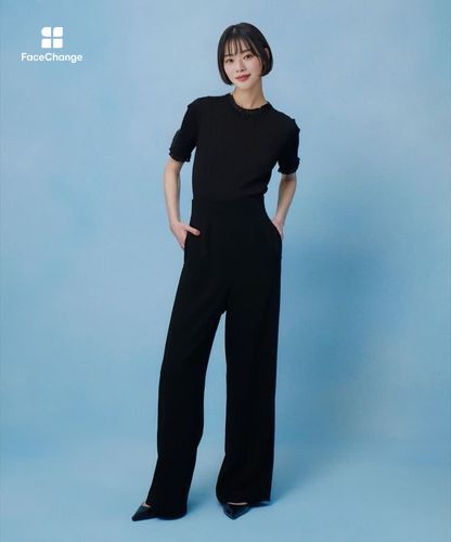 LOULOU WILLOUGHBY】ハーフチューブラーリブニット|allureville